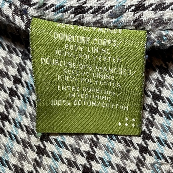 Soia & Kyo Gemma Coat Womens Small Gray Checkered Belted Peacoat Jacket NWT - Picture 16 of 16